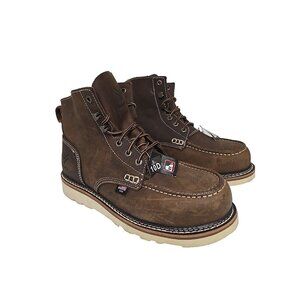 Hawx Men's BHXCOROW132 6" USA Redesigned Composite Toe Work Boot Brown Size 10D